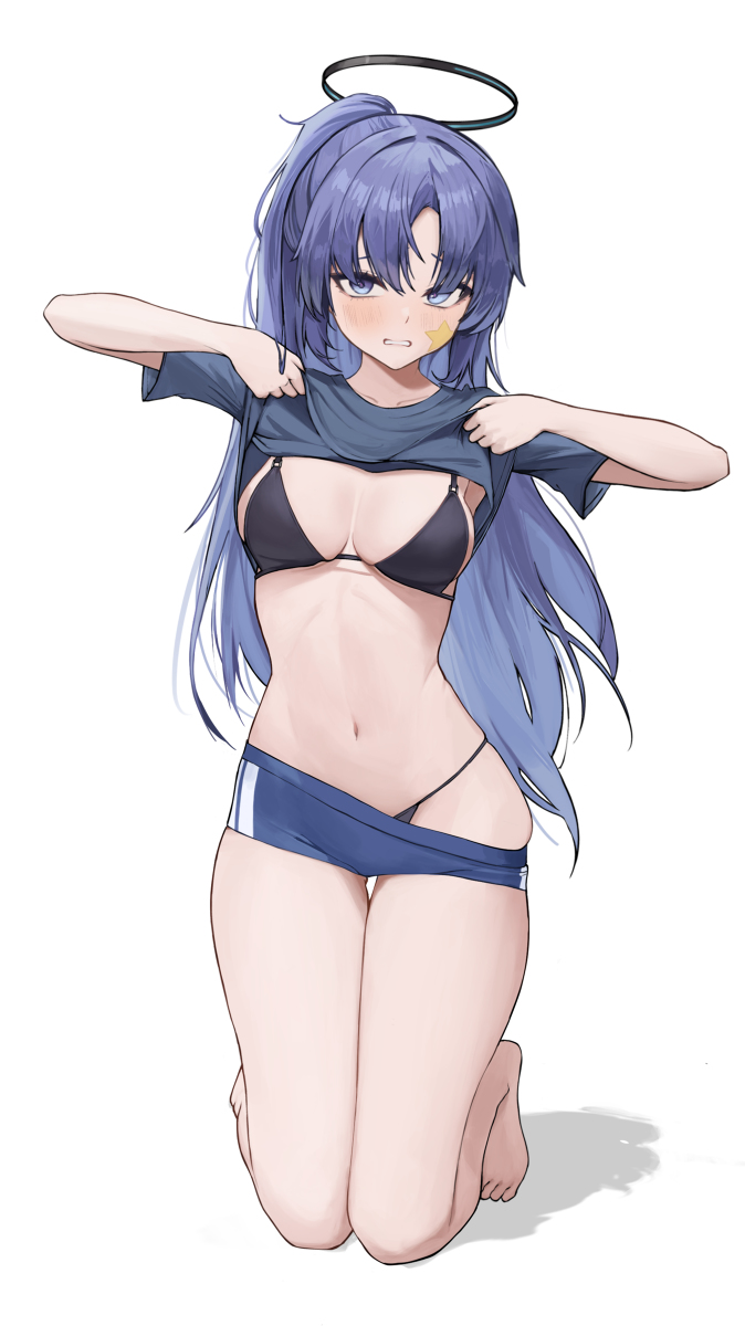 This is a pixiv picture whose title is Hayase Yuuka.