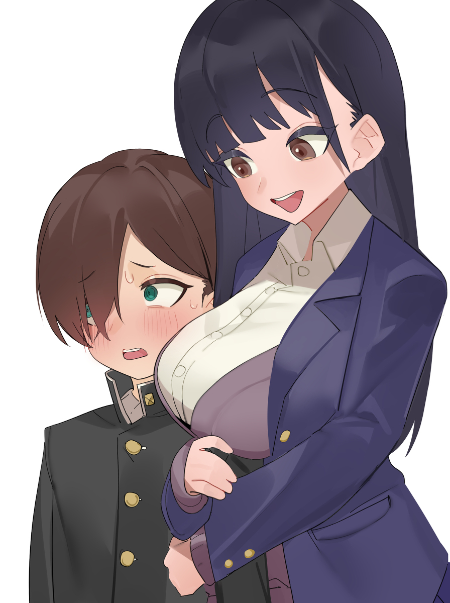 This is a pixiv picture whose title is 僕ヤバ.