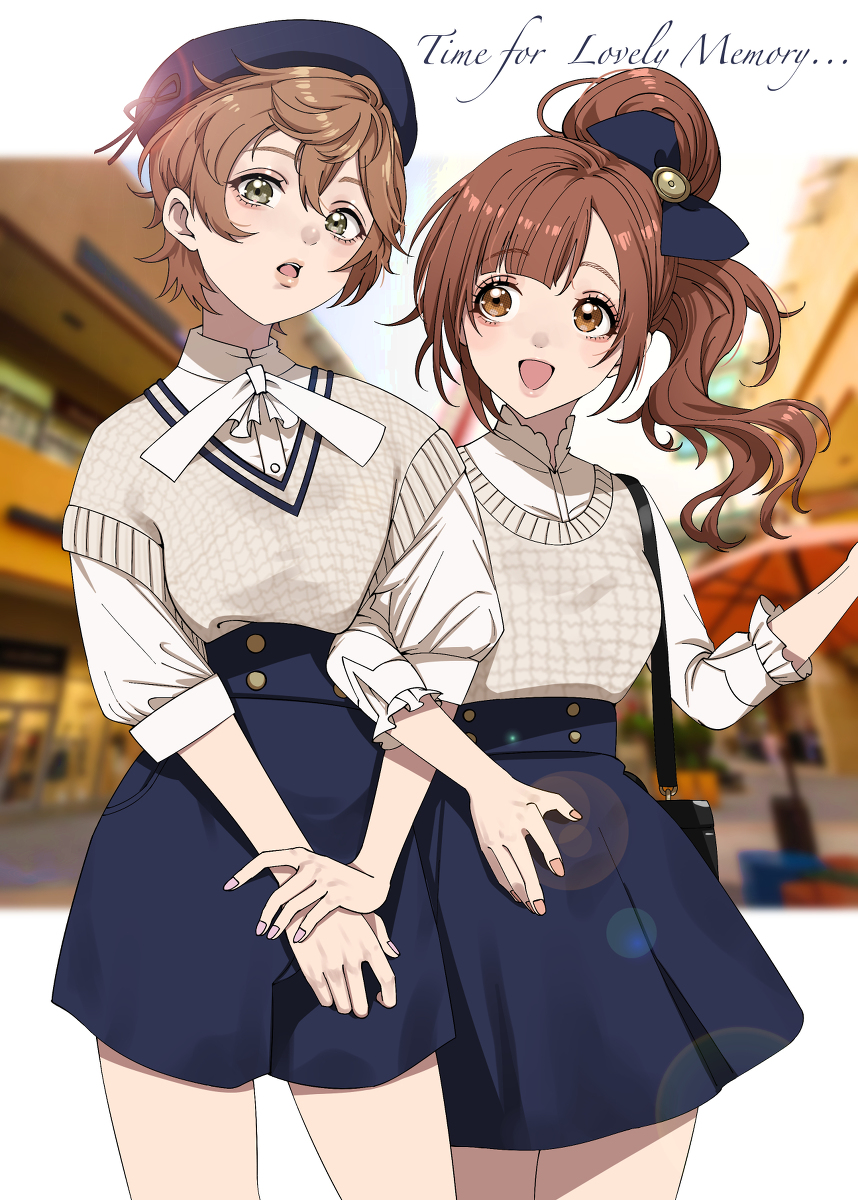 This is a pixiv picture whose title is 響子と沙紀〜.