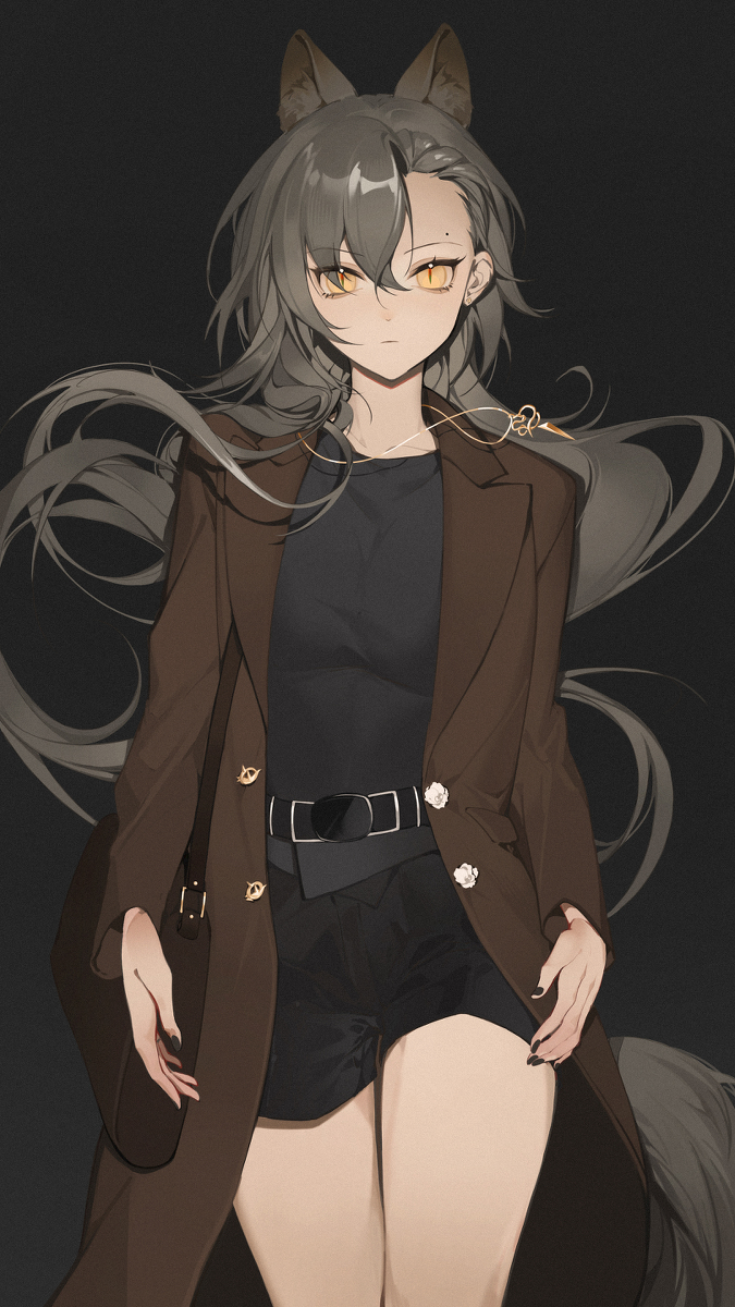 This is a pixiv picture whose title is 摸个私服.