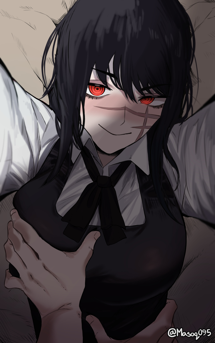 This is a pixiv picture whose title is Yoru/War devil Twitter log#1.