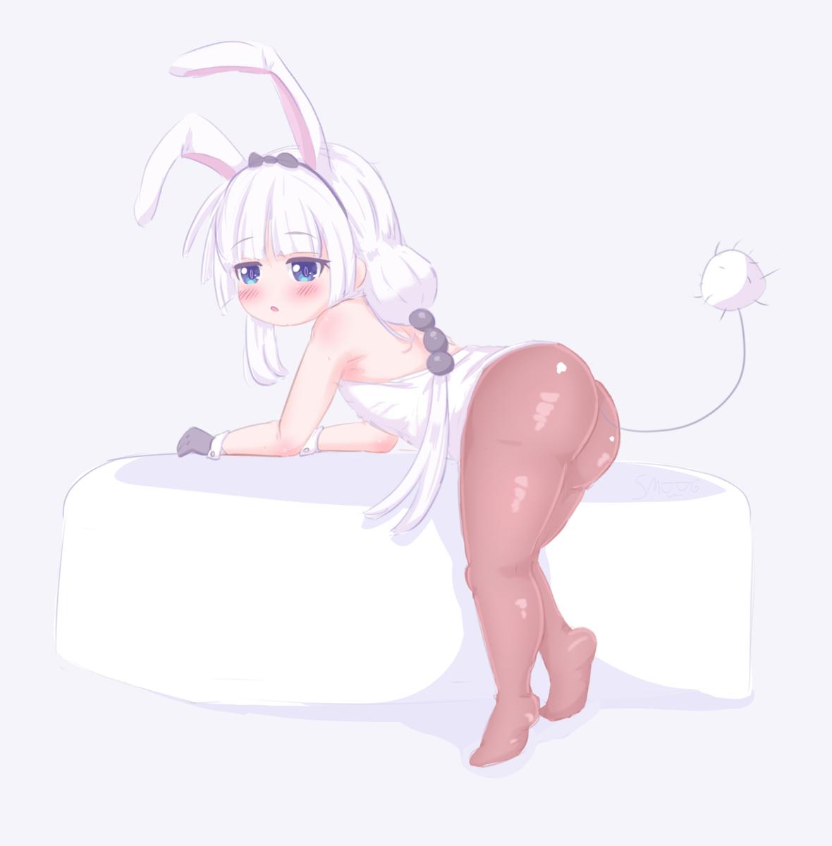 This is a pixiv picture whose title is Bunny Kanna.