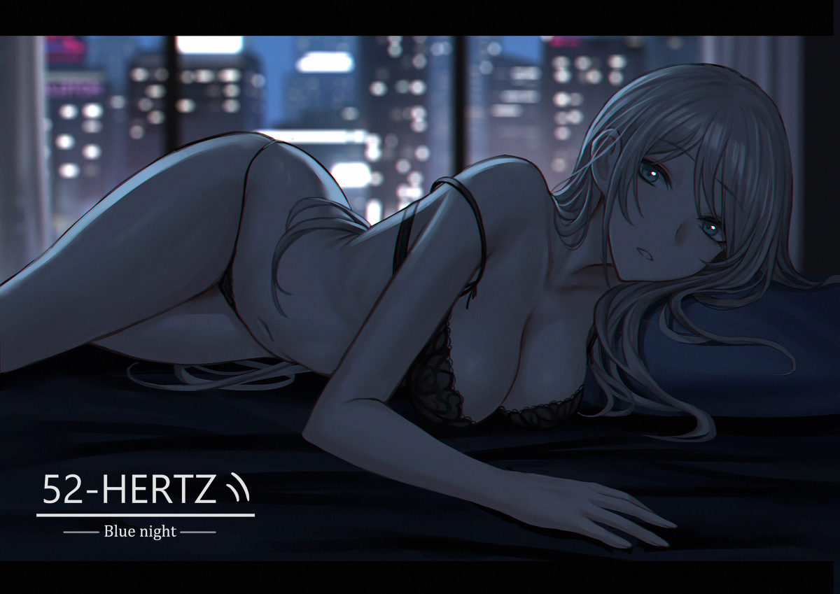 This is a pixiv picture whose title is 52-Hertz——bustling night.