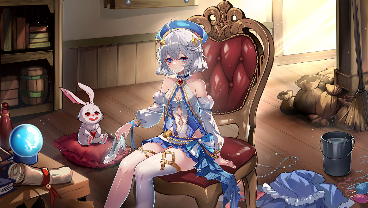 This is a pixiv picture whose title is Cinderella.