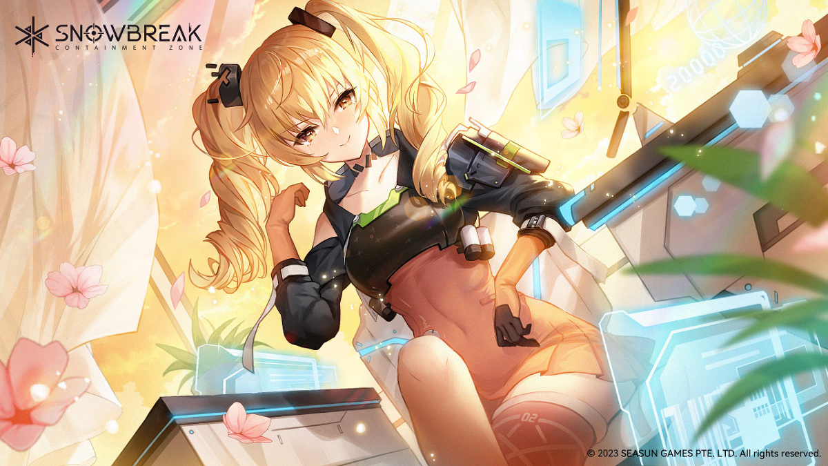 This is a pixiv picture whose title is 【お仕事】スノウブレイク：禁域降臨.