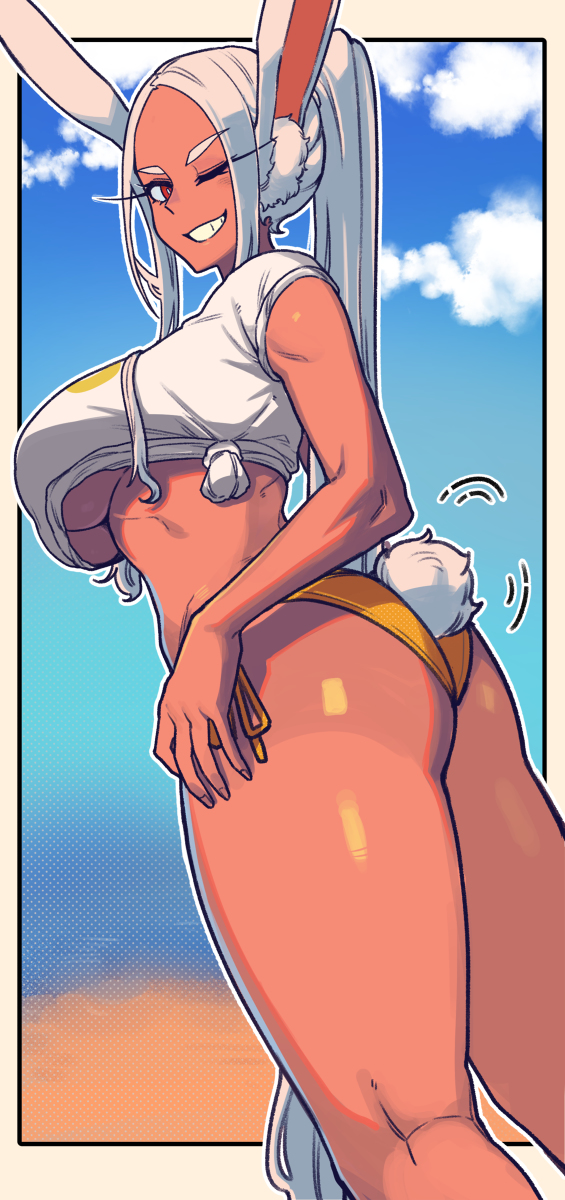 This is a pixiv picture whose title is ミルコ.