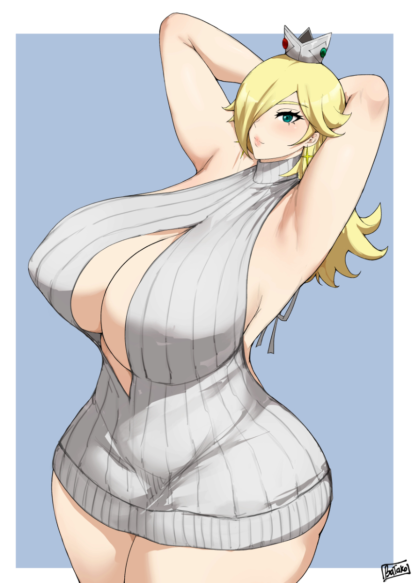 This is a pixiv picture whose title is Thicc Rosalina.