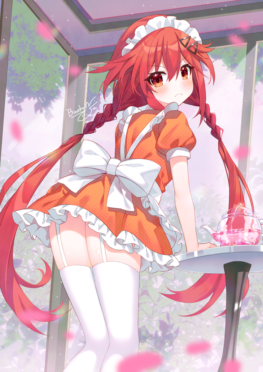 This is a pixiv picture whose title is うずメイド.
