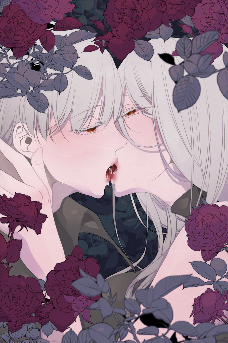 This is a pixiv picture whose title is 姉弟のキス.
