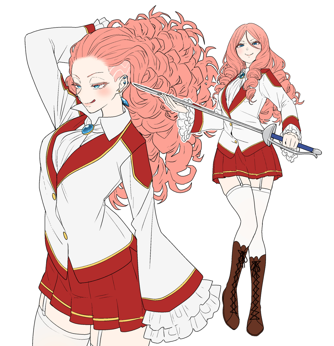 This is a pixiv picture whose title is いろいろ.