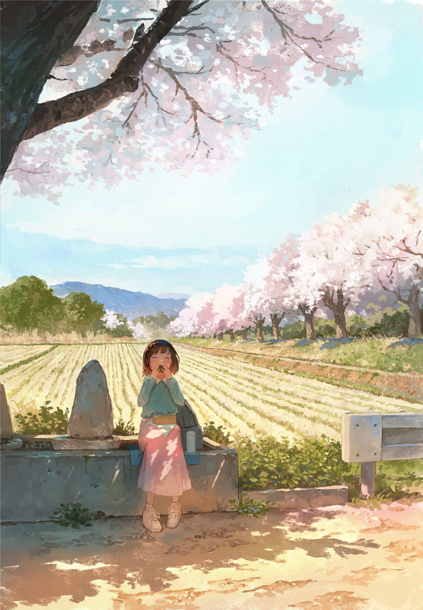 This is a pixiv picture whose title is 春.
