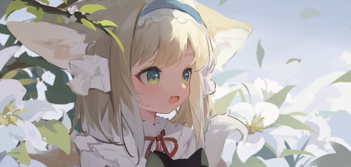 This is a pixiv picture whose title is 2023.4.9铃兰.