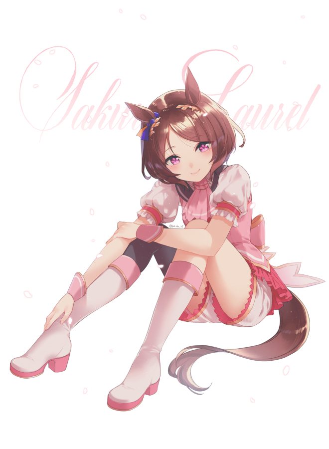 This is a pixiv picture whose title is サクラローレル.