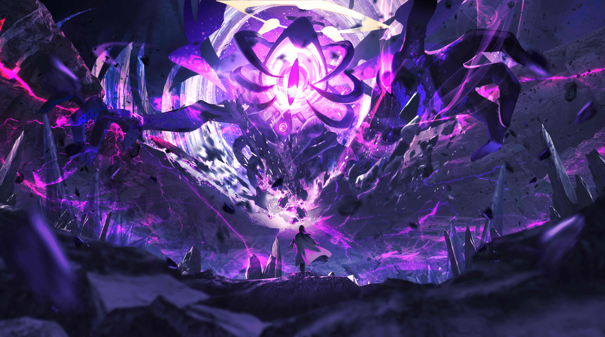 This is a pixiv picture whose title is 崩坏学院2-意志同括者降临.