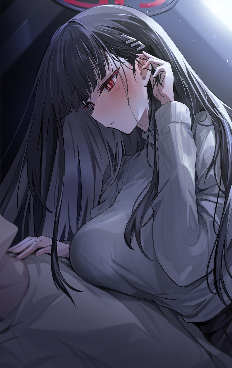 This is a pixiv picture whose title is Kiss.