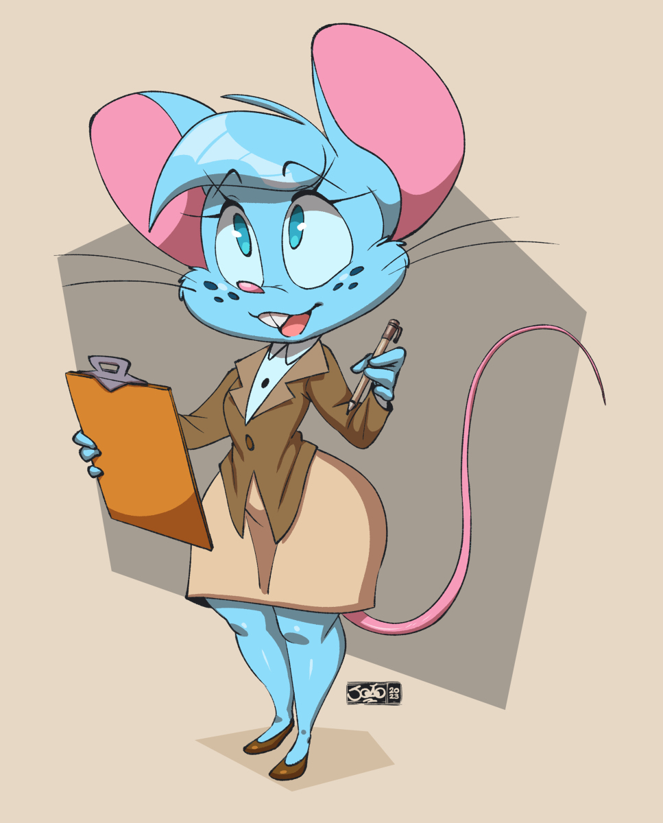 This is a pixiv picture whose title is Mia Mouse.