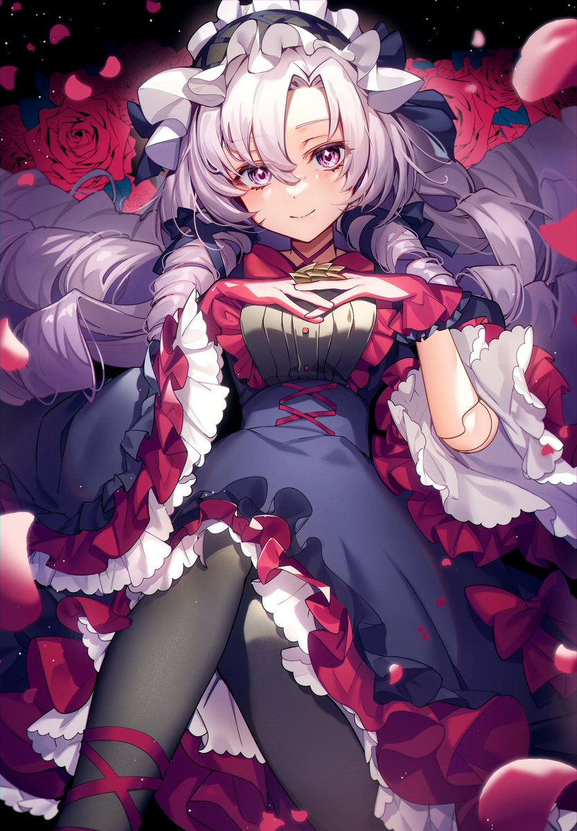 This is a pixiv picture whose title is 聖少女領域.