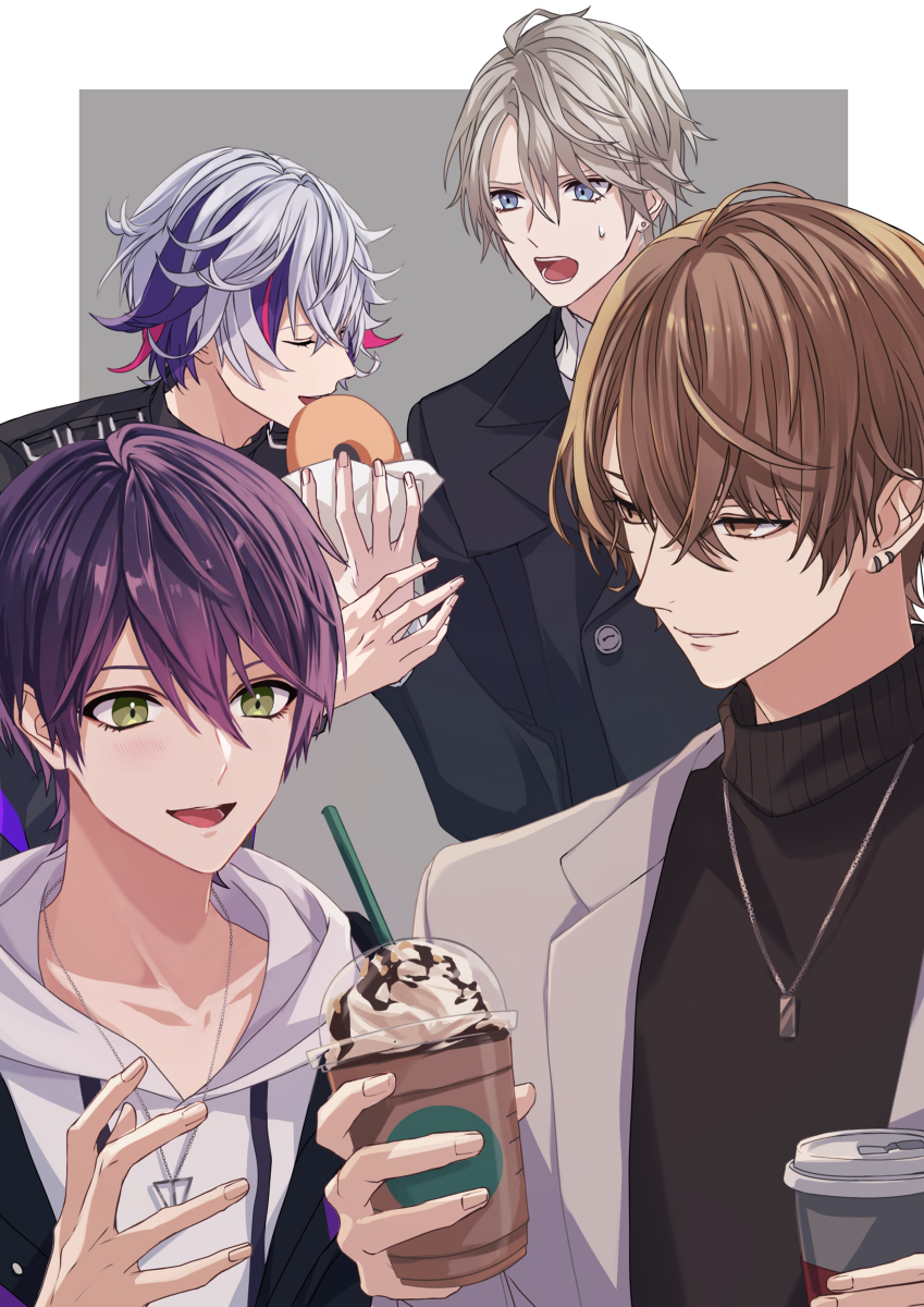This is a pixiv picture whose title is ろふまおでカフェ.