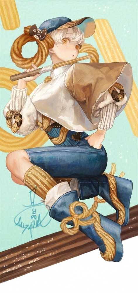 This is a pixiv picture whose title is チュロスファッション.