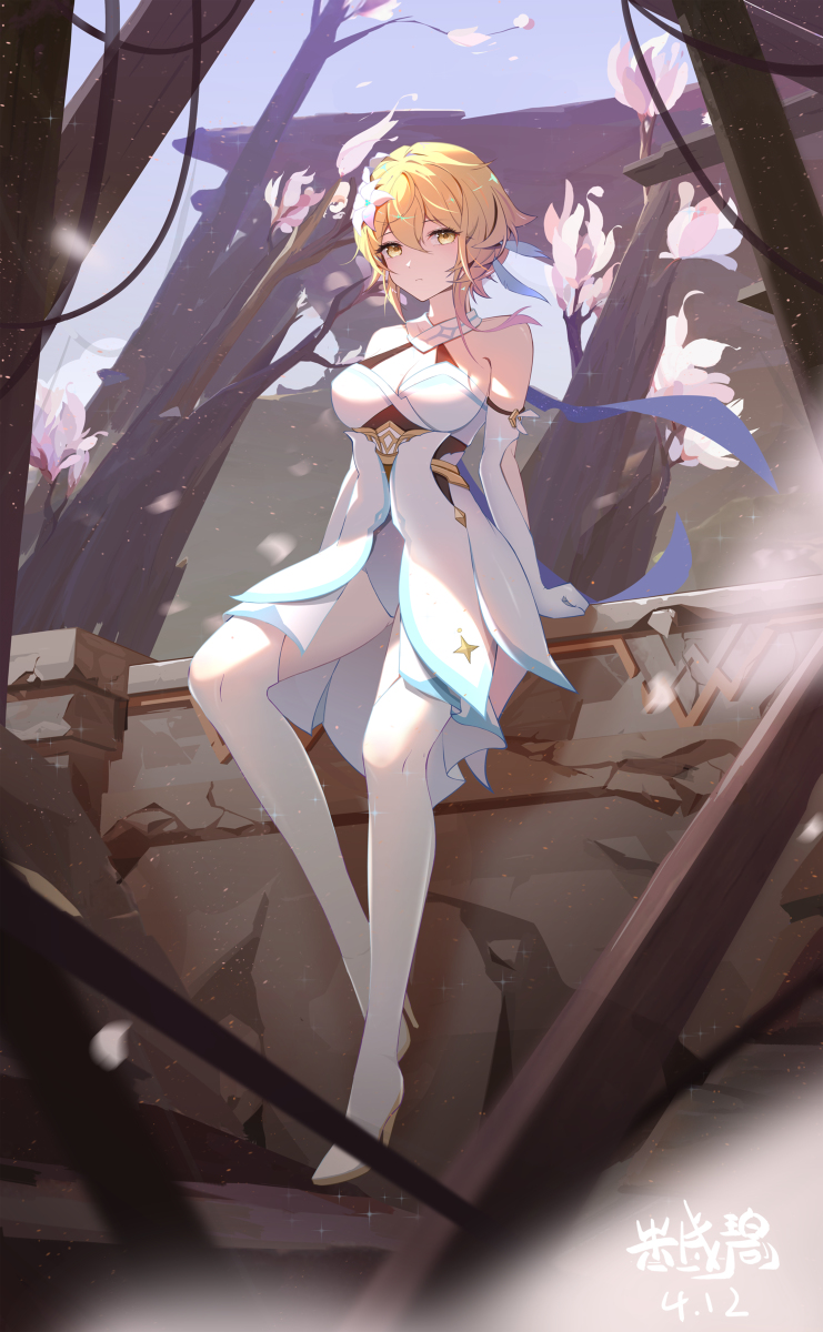 This is a pixiv picture whose title is 荧.