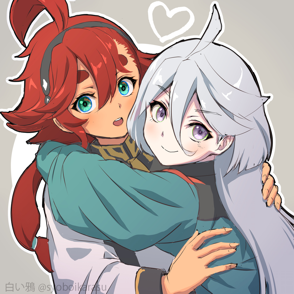 This is a pixiv picture whose title is いつかまたこの笑顔で.