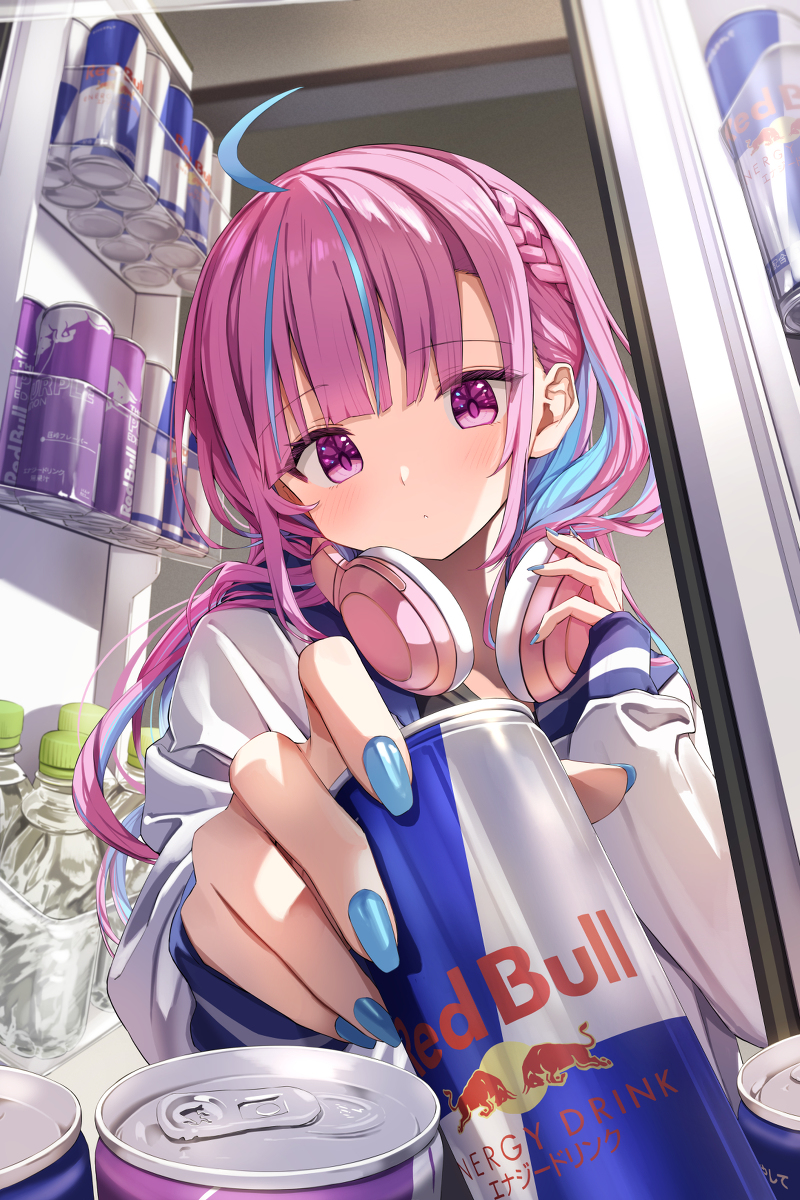 This is a pixiv picture whose title is 冷蔵庫の中身.