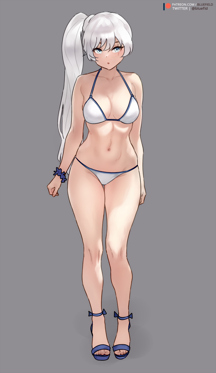 This is a pixiv picture whose title is ワイス・シュニー.