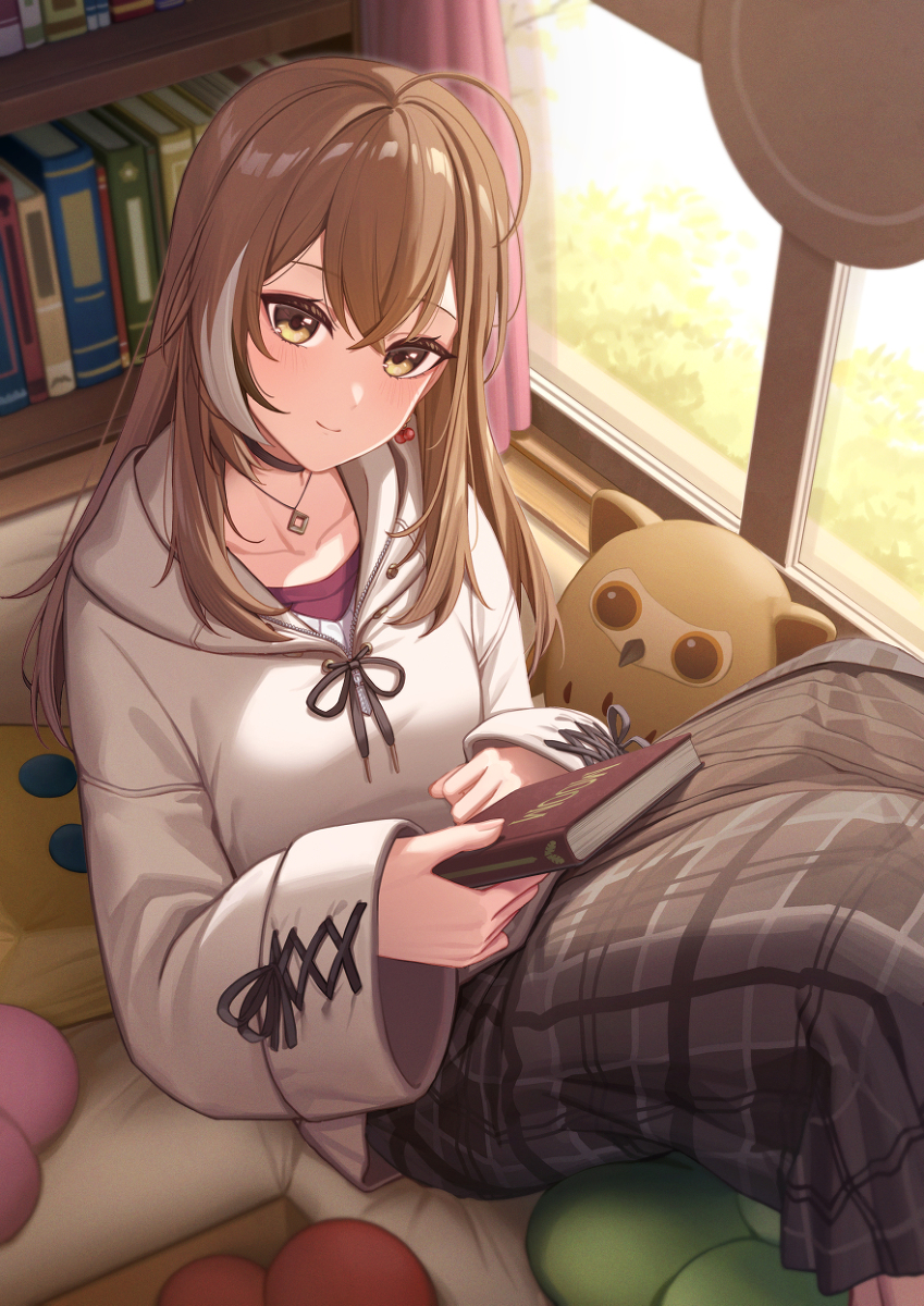This is a pixiv picture whose title is Mumei 新衣装.