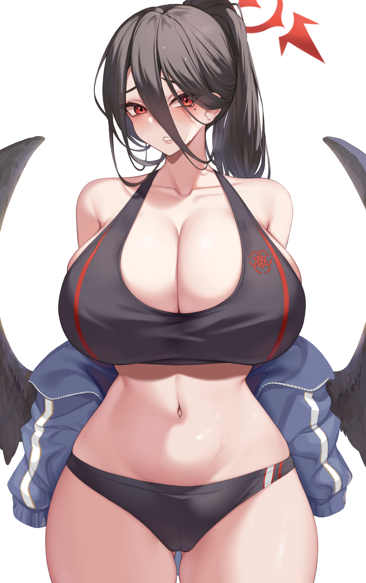 This is a pixiv picture whose title is スポブラハスミ.