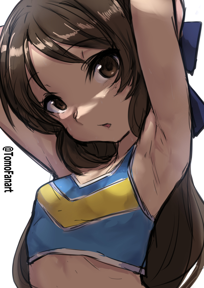 This is a pixiv picture whose title is Arisu😭.