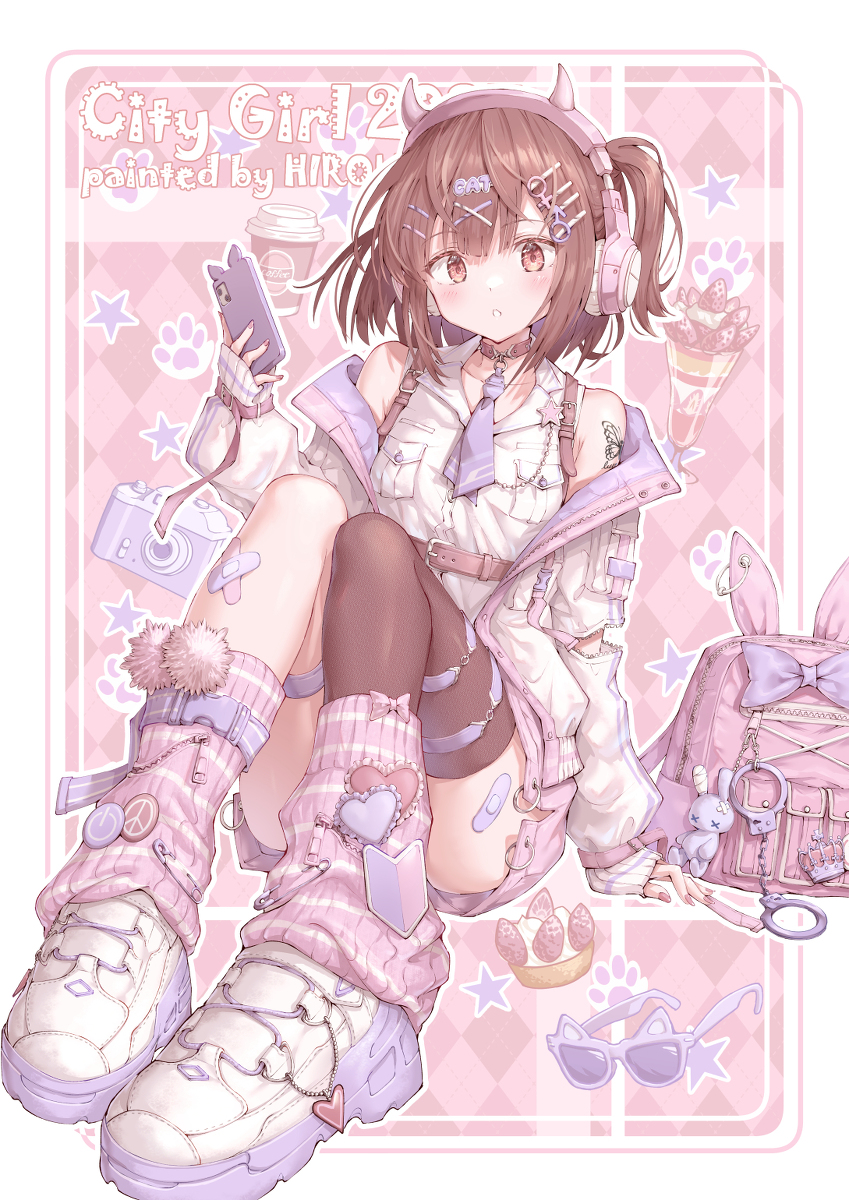 This is a pixiv picture whose title is City Girl 2023.