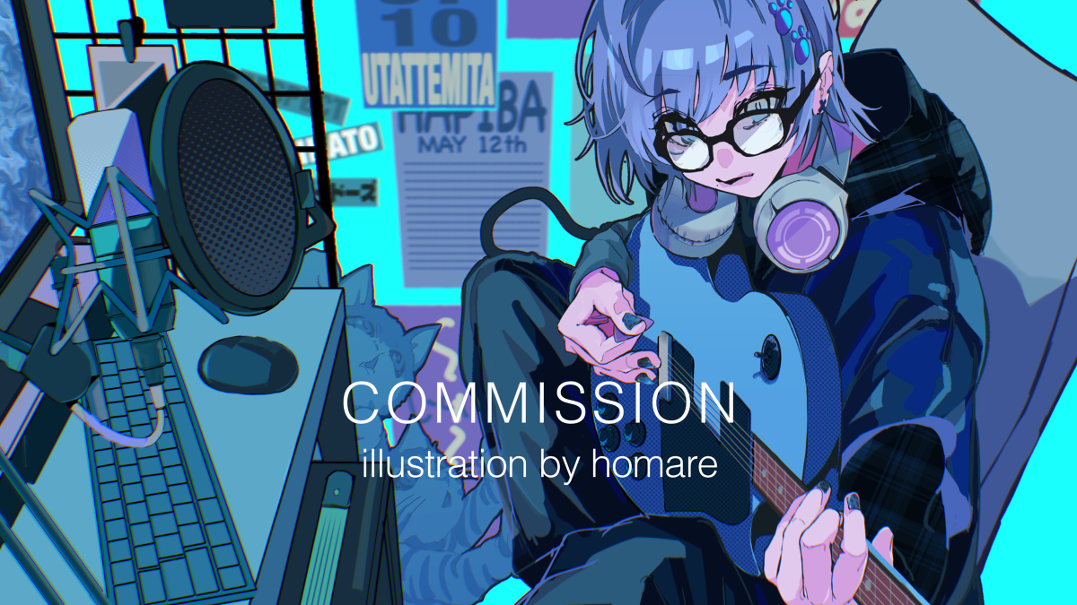 This is a pixiv picture whose title is commission_105.