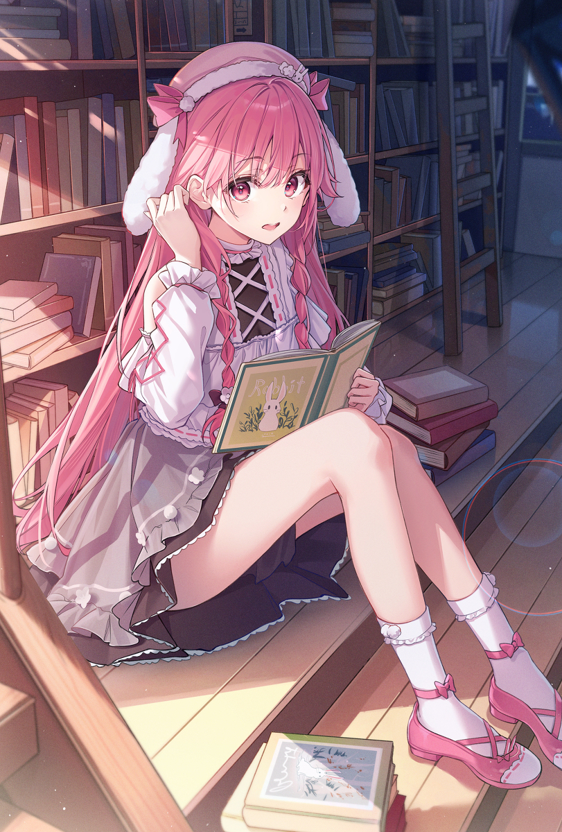 This is a pixiv picture whose title is 花卯木姫歌.