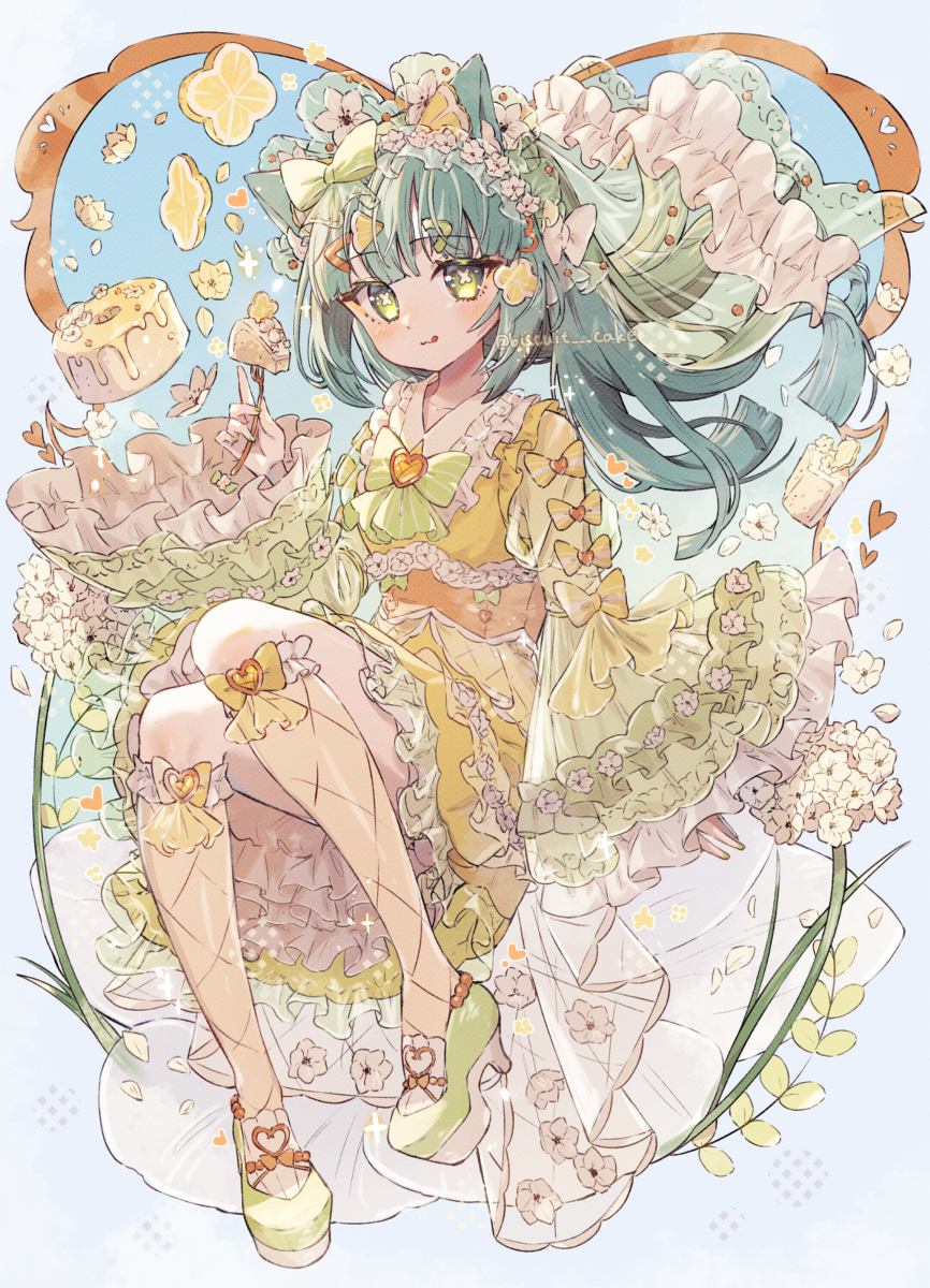 This is a pixiv picture whose title is ♡×💐.