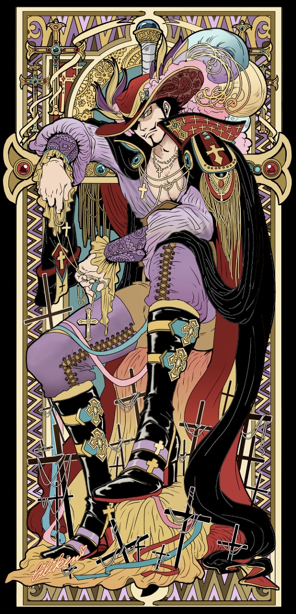 This is a pixiv picture whose title is :::Mucha style:::— MIHAWK.