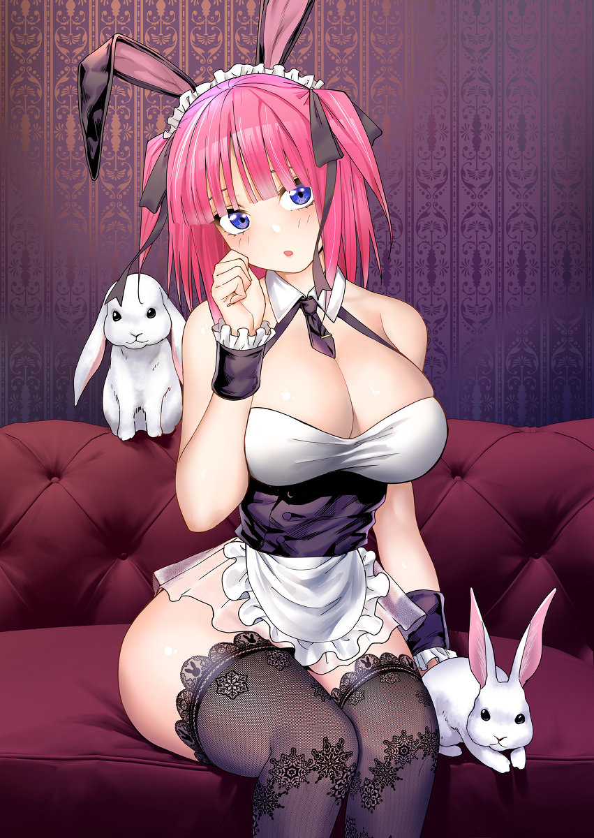 This is a pixiv picture whose title is 兔.