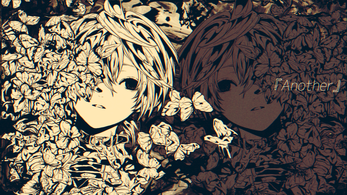 This is a pixiv picture whose title is Another.