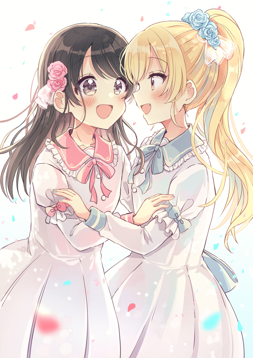 This is a pixiv picture whose title is ふたり.