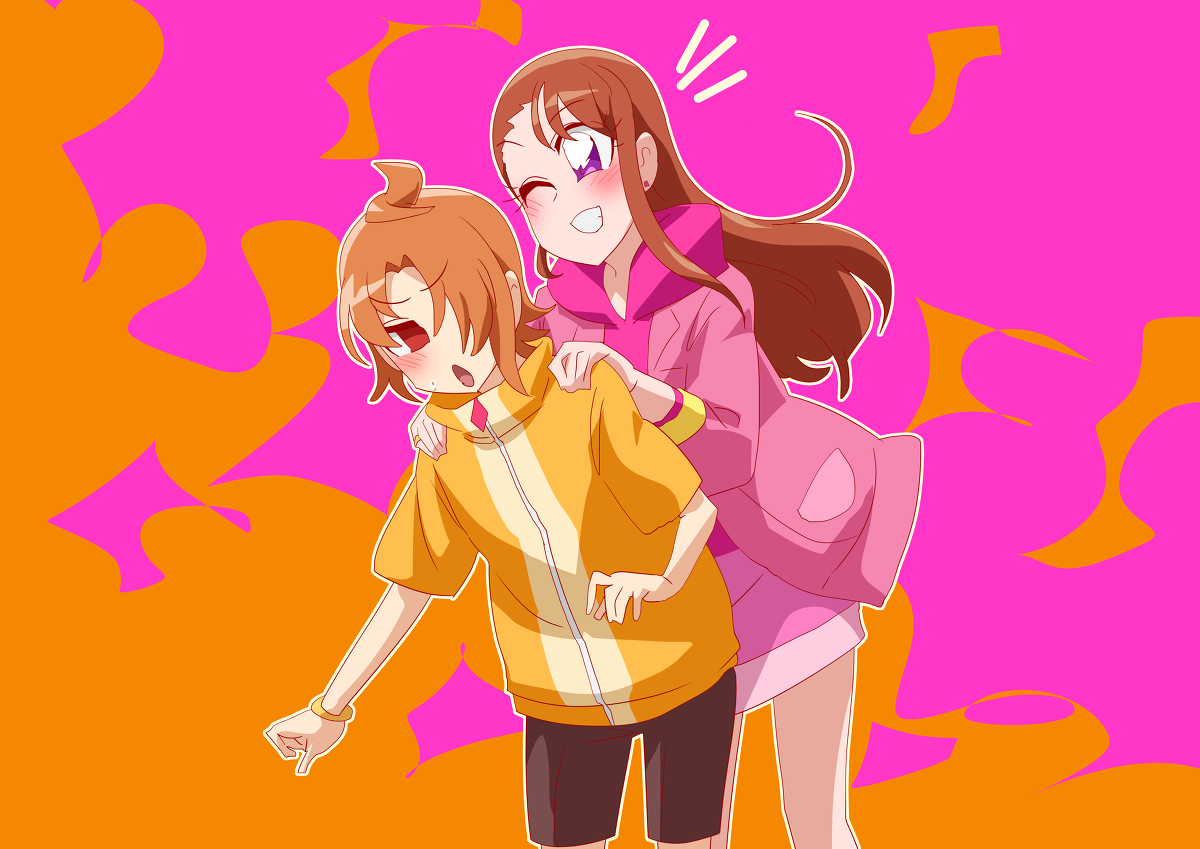 This is a pixiv picture whose title is ツバサとあげは.