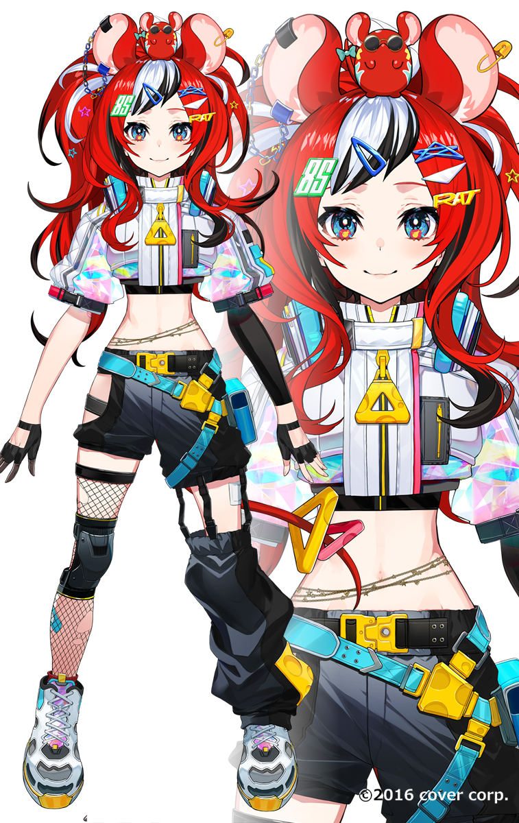 This is a pixiv picture whose title is 【お仕事絵】ハコスちゃん新衣装デザイン.