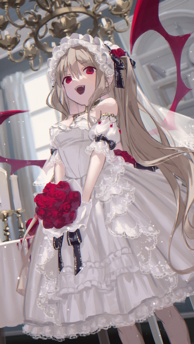 This is a pixiv picture whose title is 純白.