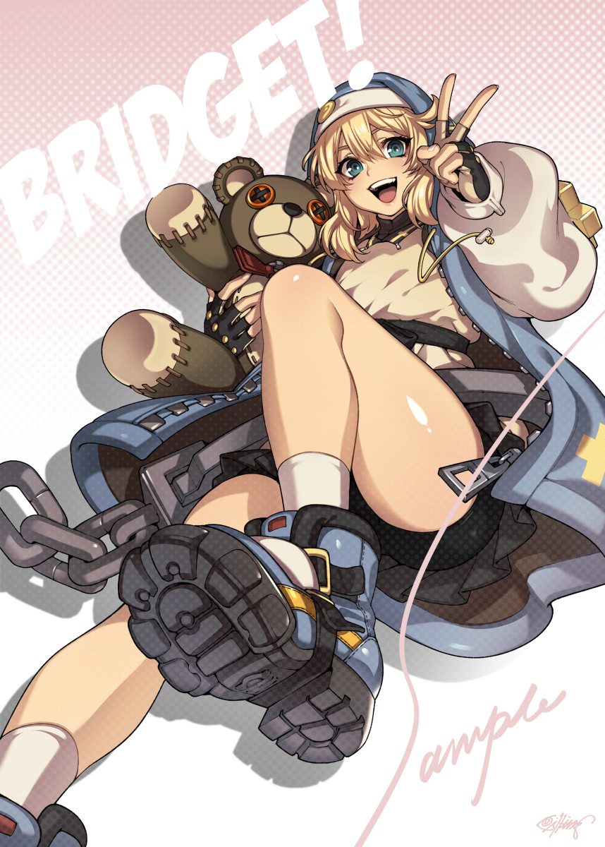 This is a pixiv picture whose title is Bridget.