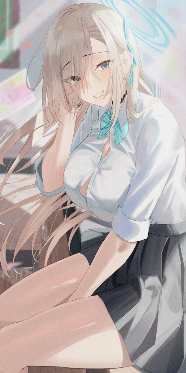 This is a pixiv picture whose title is Asuna.