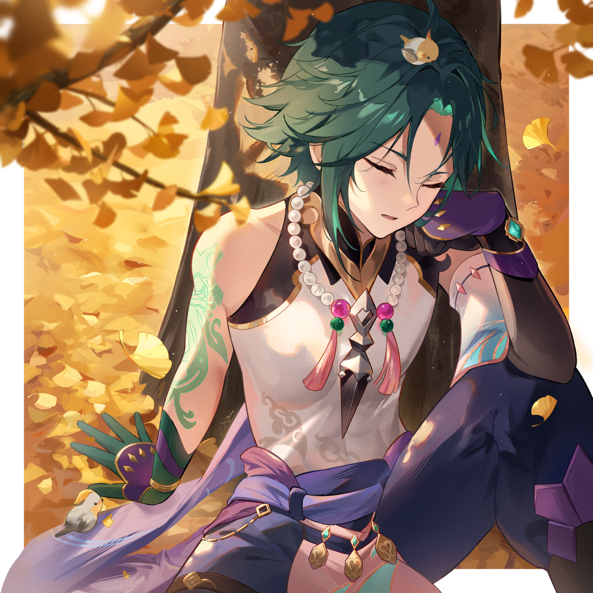 This is a pixiv picture whose title is Happy Birthday, Xiao~!.