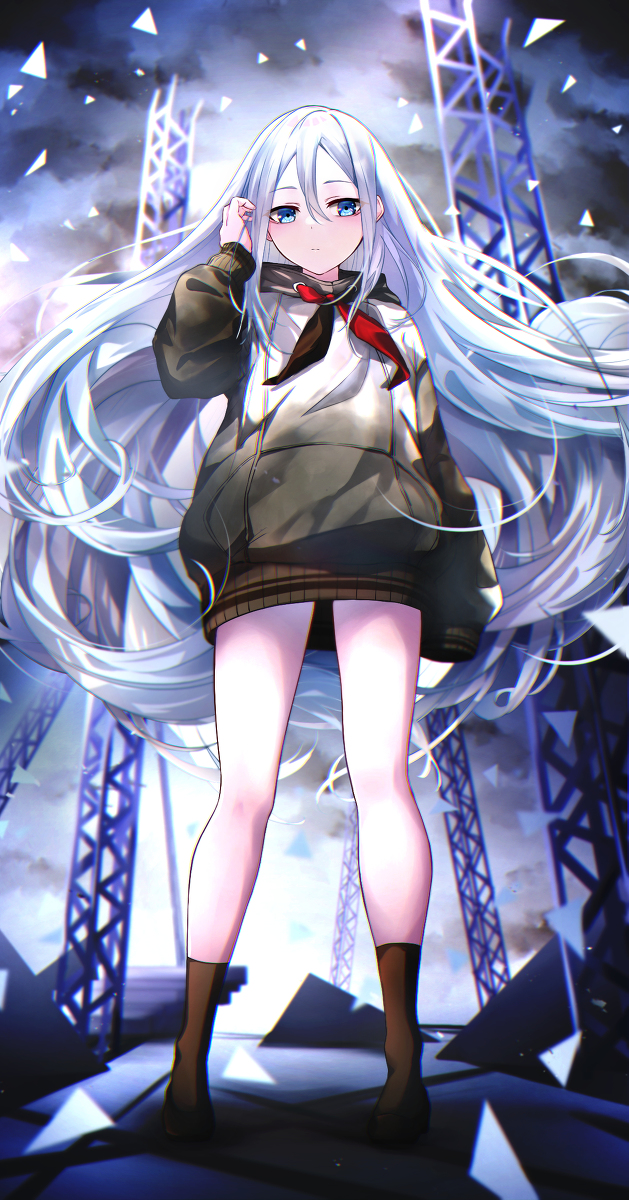 This is a pixiv picture whose title is 宵崎奏.
