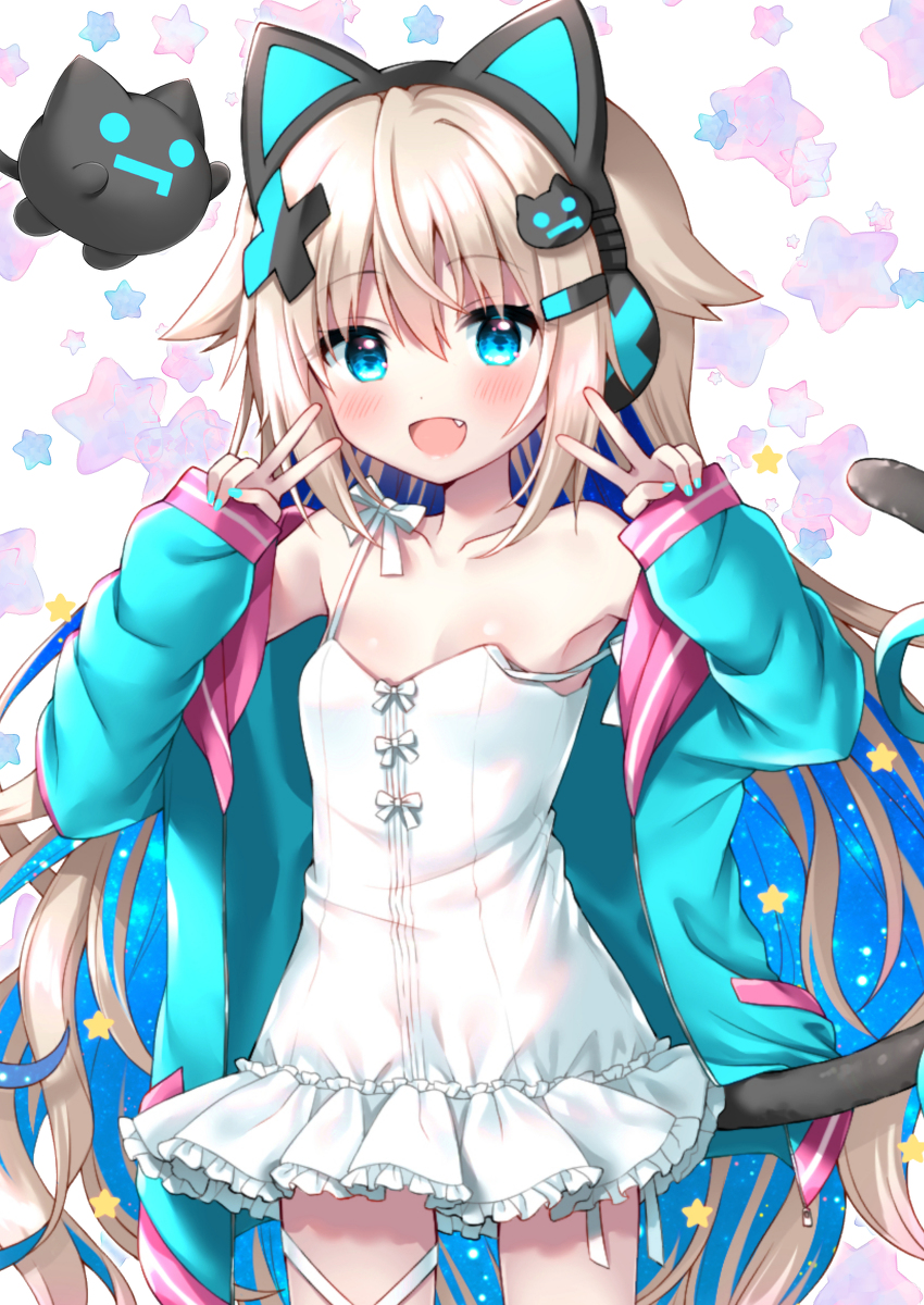 This is a pixiv picture whose title is 「いえーい！」.