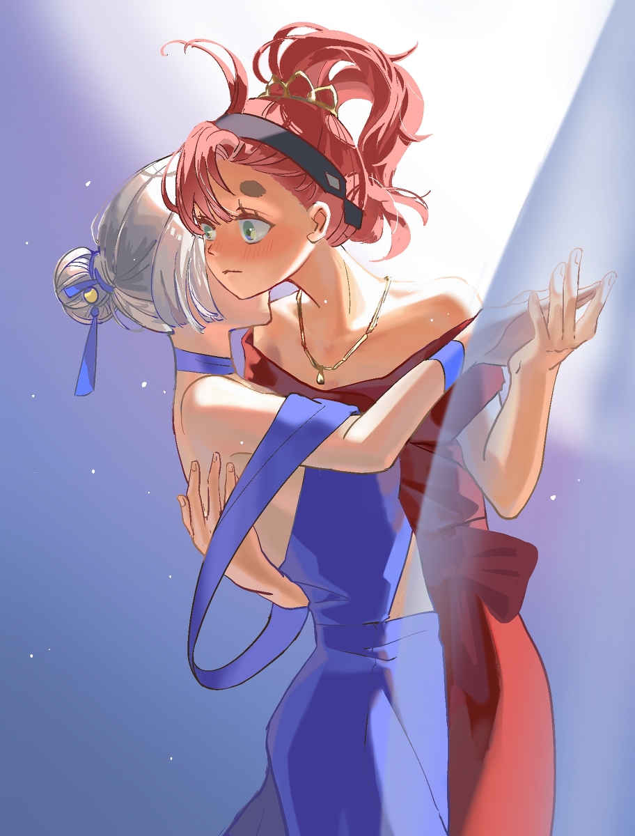 This is a pixiv picture whose title is 舞会.