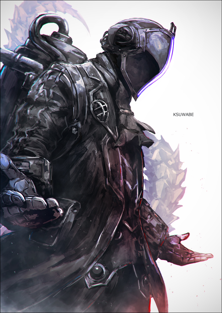 This is a pixiv picture whose title is ボンドルド.