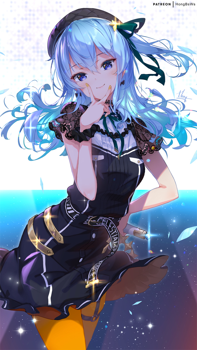 This is a pixiv picture whose title is 星街すいせい.