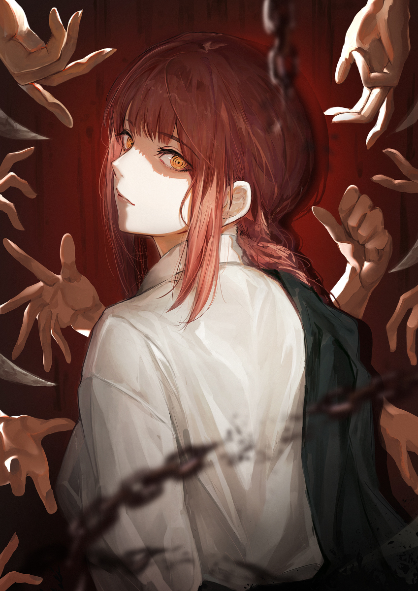 This is a pixiv picture whose title is マキマさん.